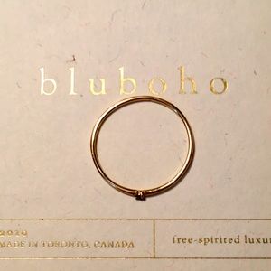 bluboho serendipity blue sapphire ring size 7